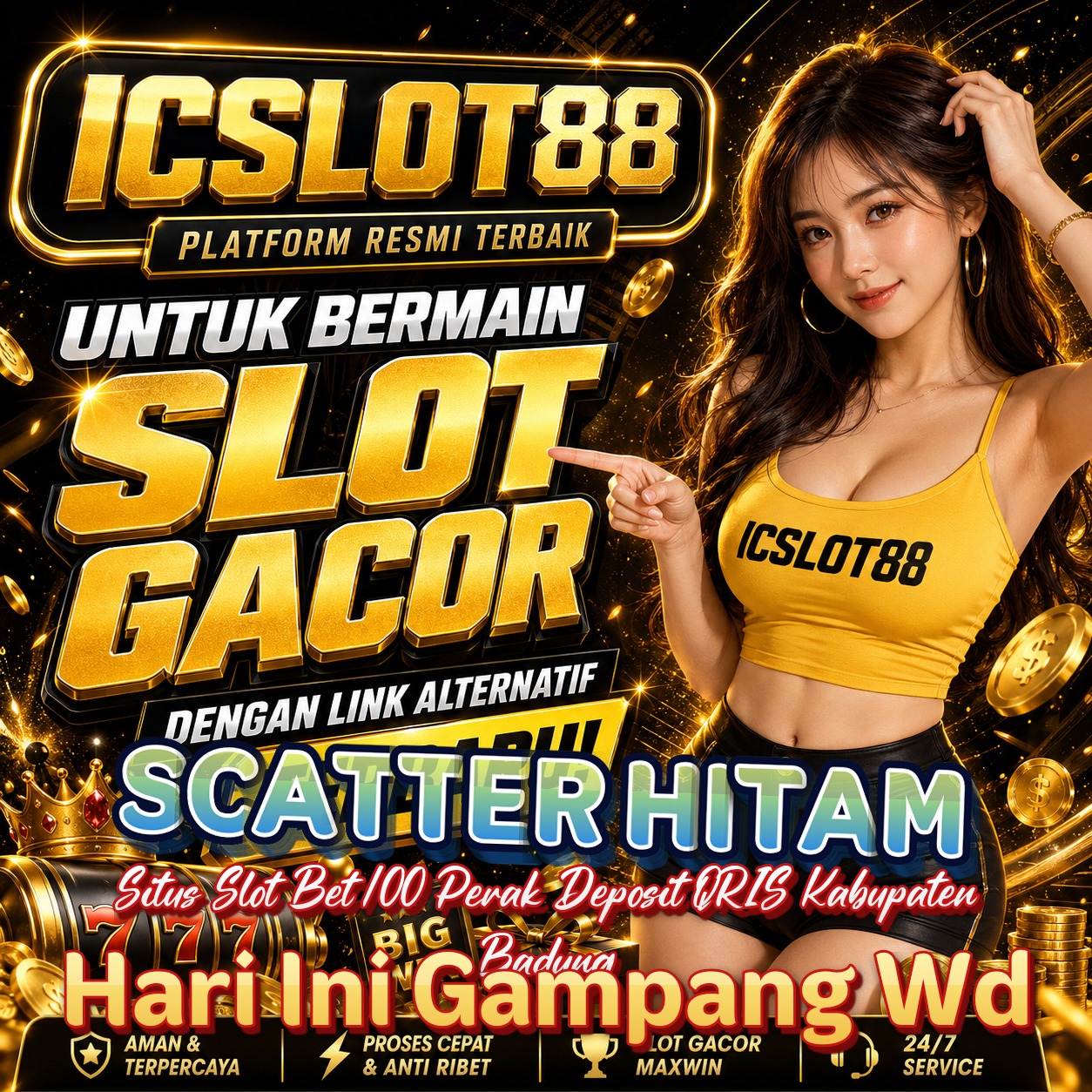 SCATTER HITAM